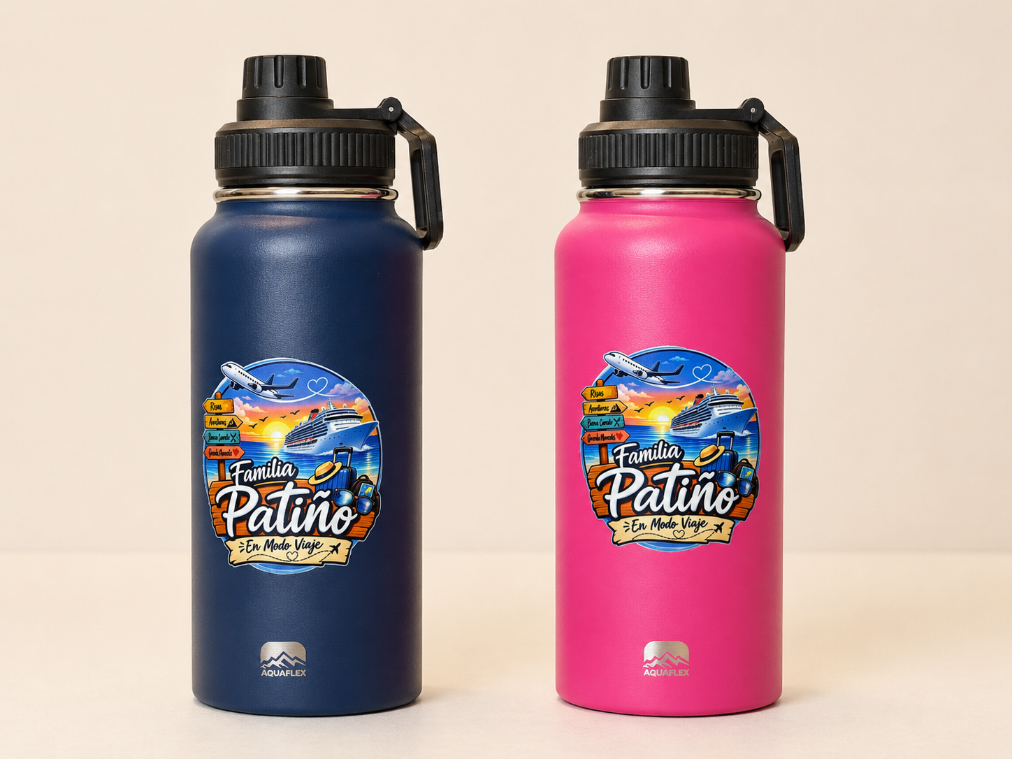 Termos de acero personalizados por Go Celebrate